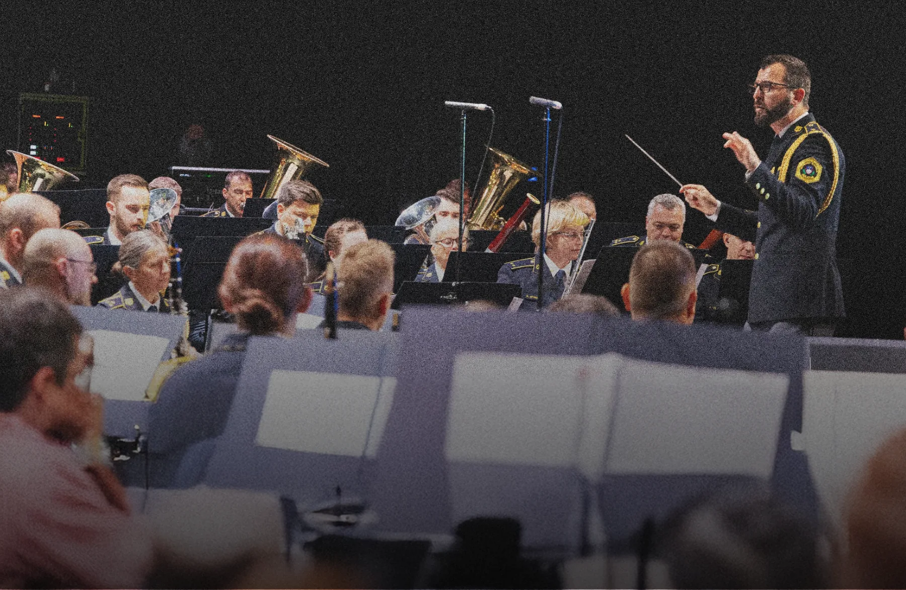 Policijski orkester med koncertom